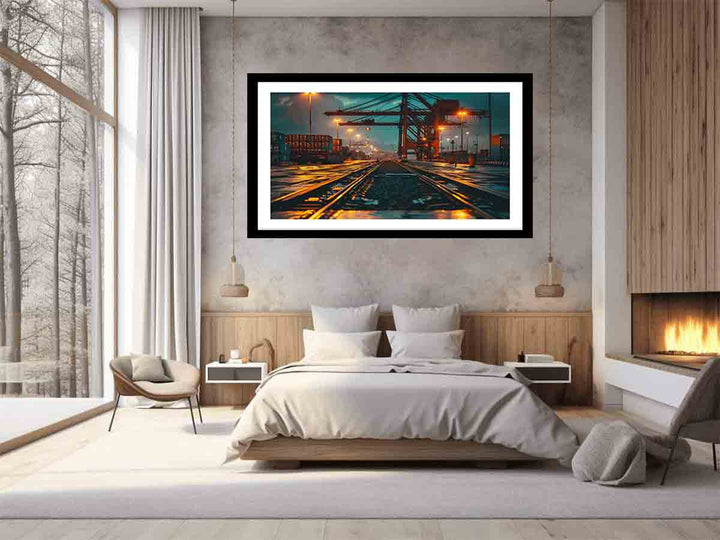 Port Art Print