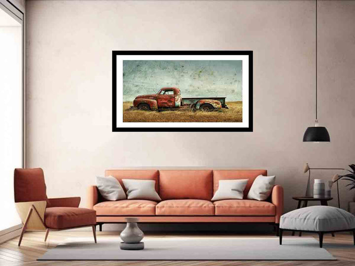 Vinatge Truck Art Print