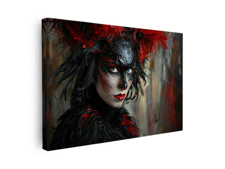 cocky Art canvas Print