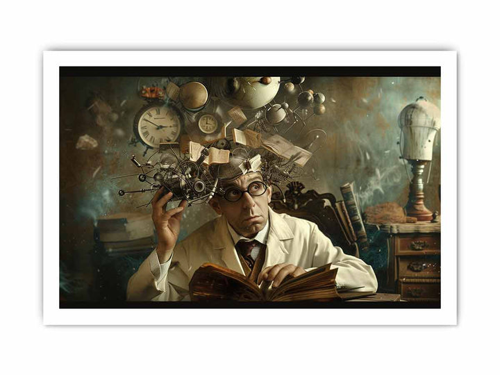 Genius  Framed  Print framed Print