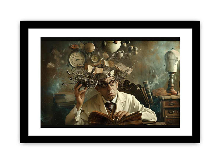 Genius  Framed  Print framed Print