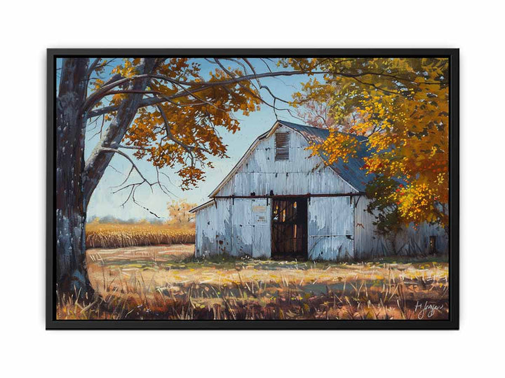  Countryside barn canvas Print