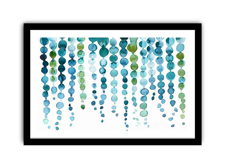 Watercolor Balloons framed Print