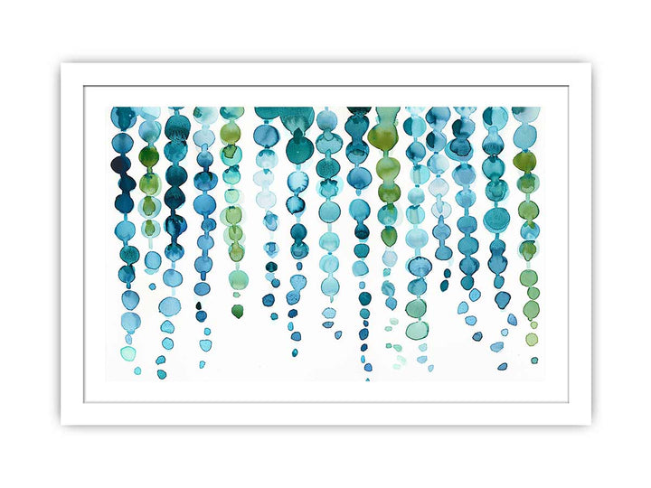 Watercolor Balloons framed Print