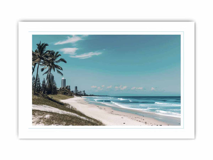  Beach Art  Print framed Print