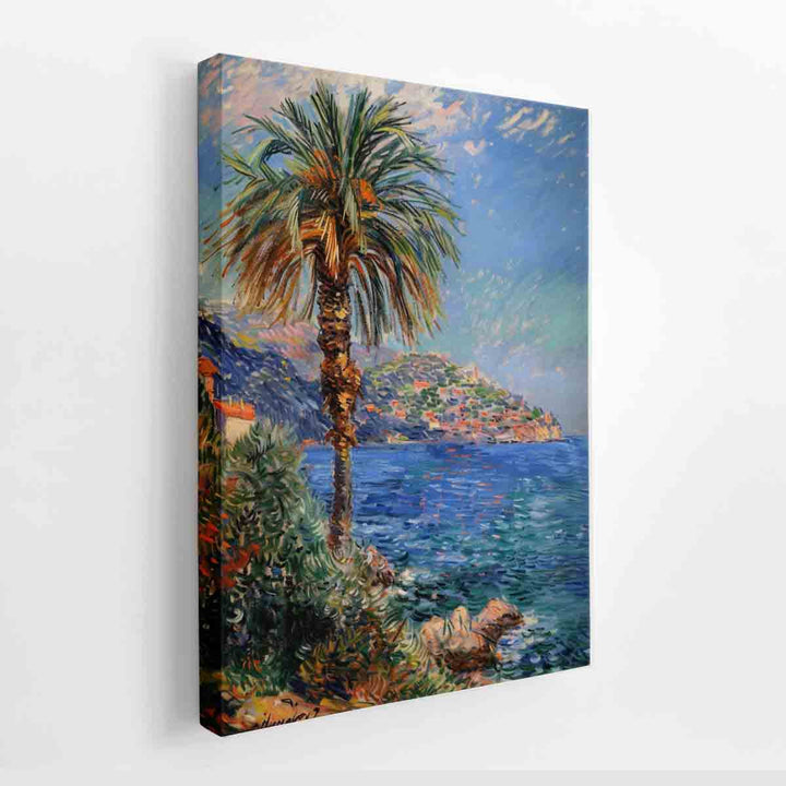 Palm Tree Art canvas Print