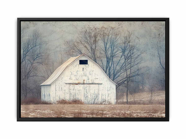 Barn Countryside Art canvas Print