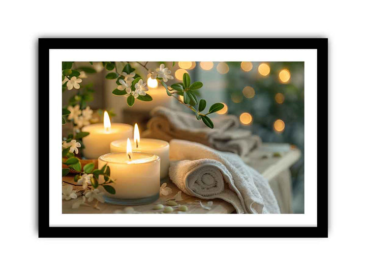  Still Life in Spa Art framed Print