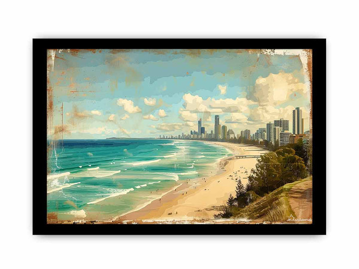  Beach Framed  Print framed Print