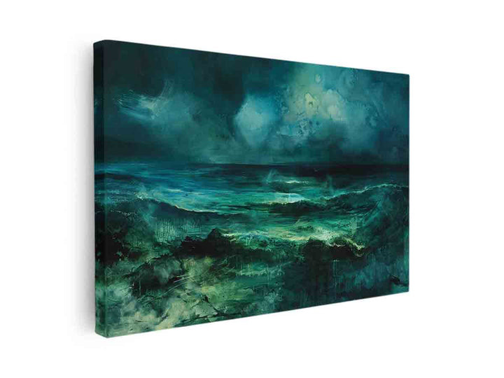 coastal landscape canvas Print