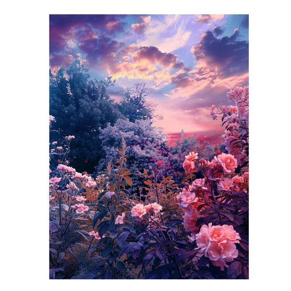 Flowers in bloom Art Print