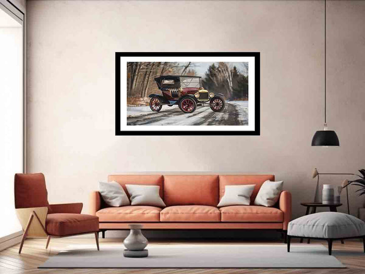 1916 Ford Model Art Print