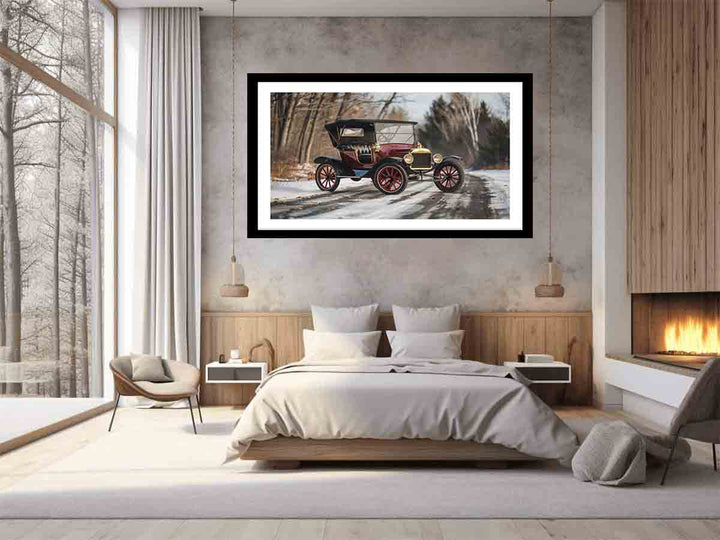 1917 Ford Model Art Print