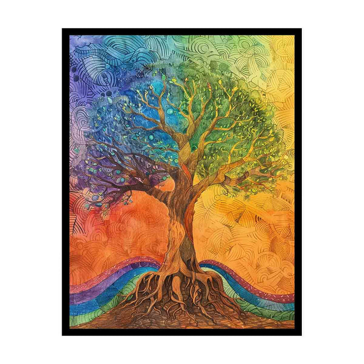 Tree of Peace canvas Print