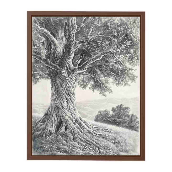 Tree of Peace  Pencil  Art Painting