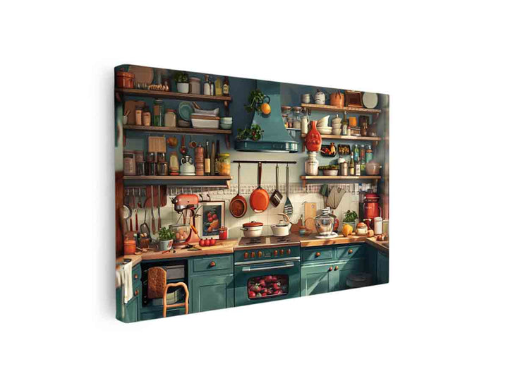 Kitchen  Art canvas Print