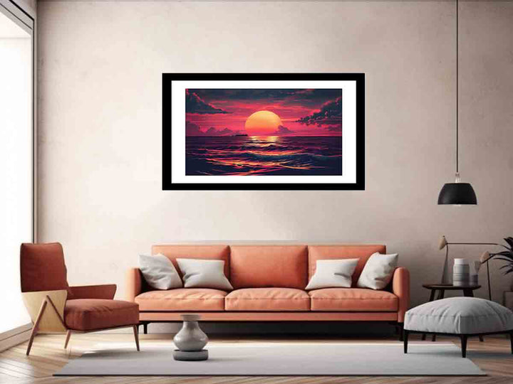 Sunrise  Framed  Art Print