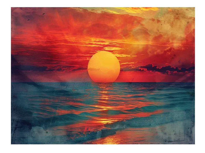 Sunset Art Print