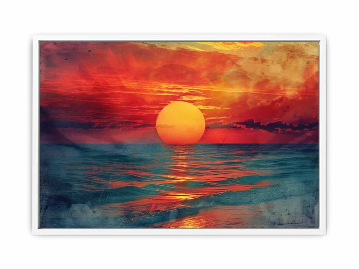 Sunset Art Painting