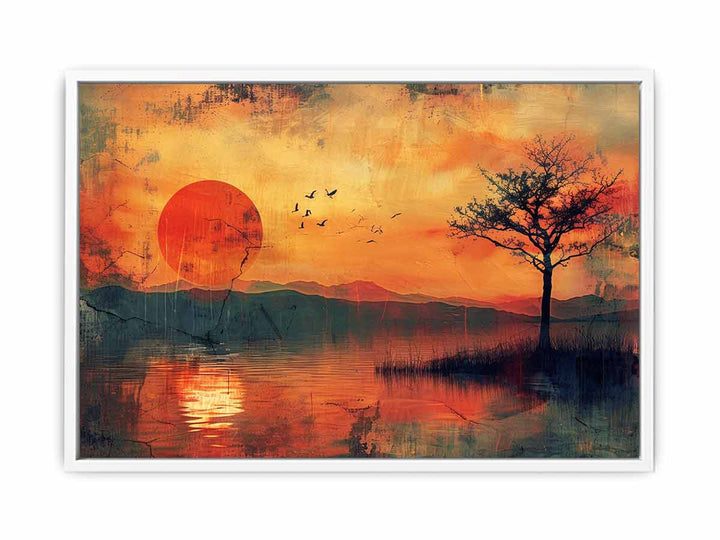 Sunset  Art Painting