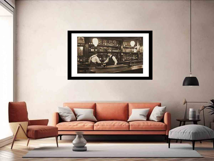 Vintage Bar  Art Print