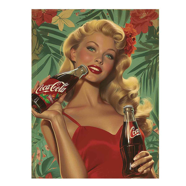 Coca Cola Painting Art Print