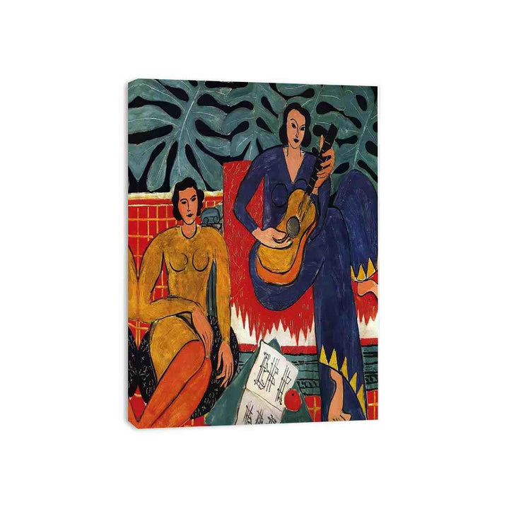 The Music by Henri Matisse Canvas Print