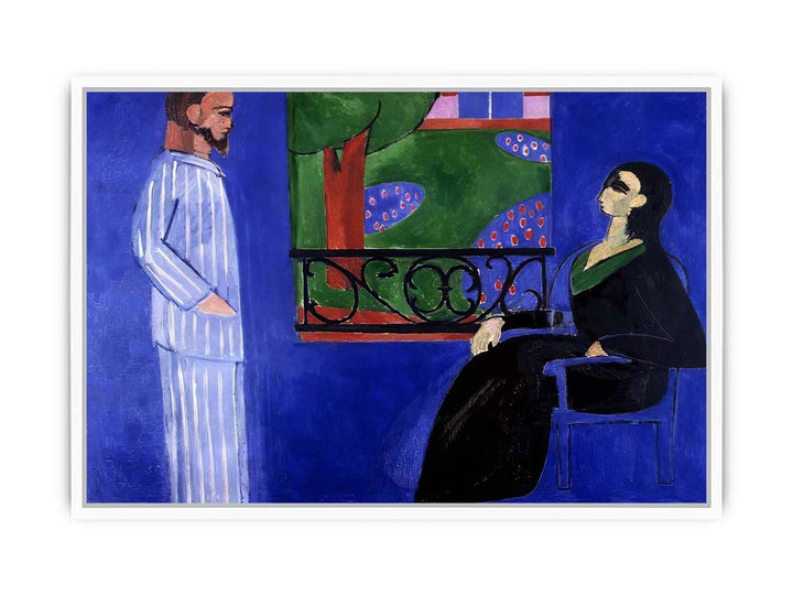 The Conversationby Henri Matisse Framed Print