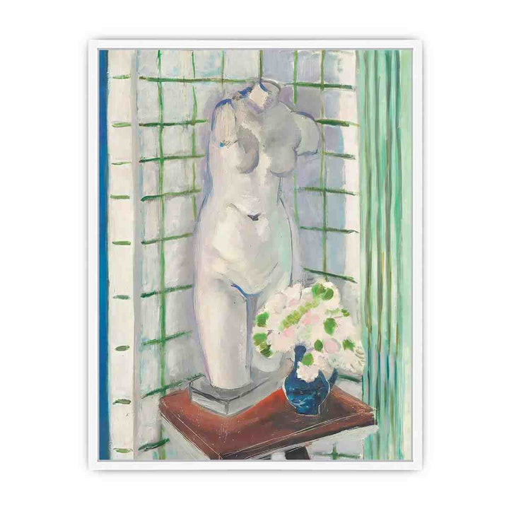 still-life-with-plaster-torso Framed Print