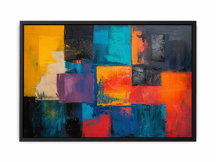 Abstract Squares Art 