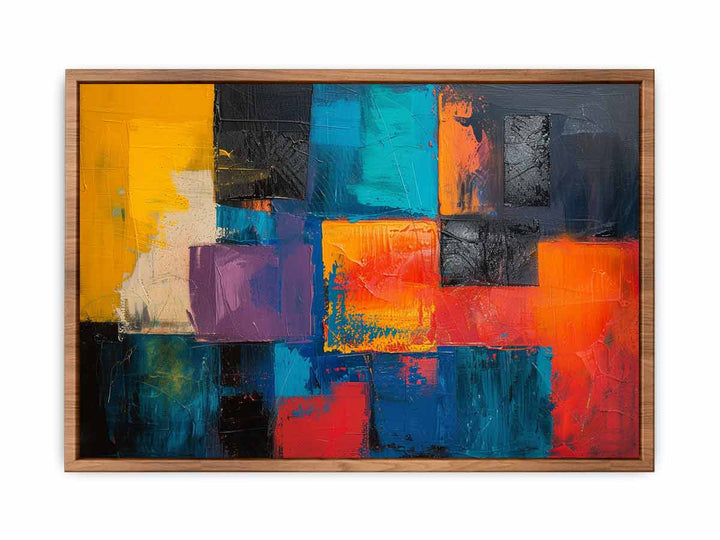 Abstract Squares Art  Painting