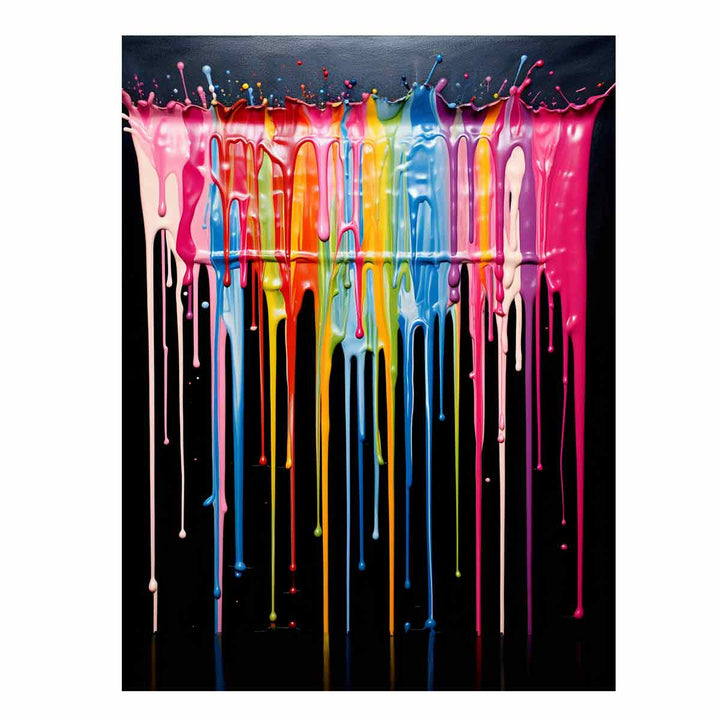 Paint Drips Art 