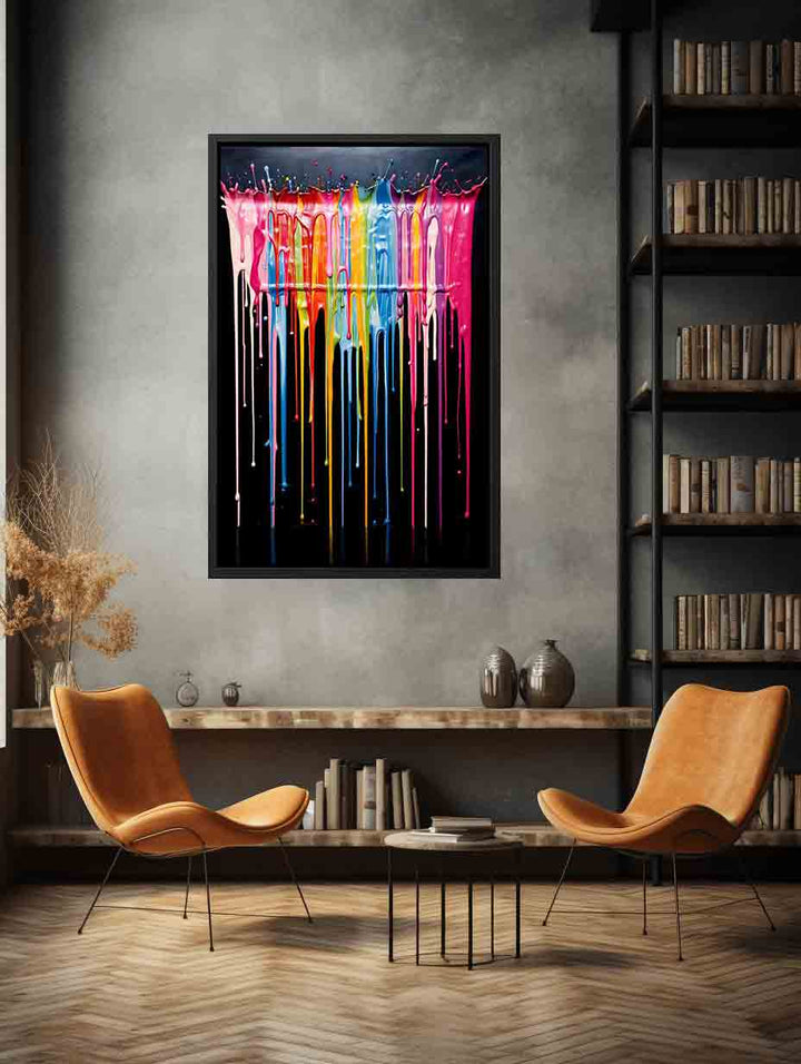 Paint Drips Art 