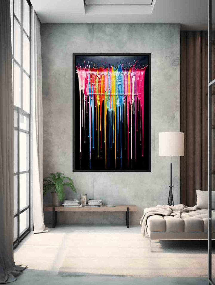 Paint Drips Art 