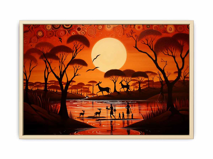 African Deer  Framed Print