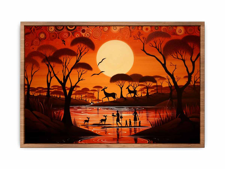 African Deer   Painting