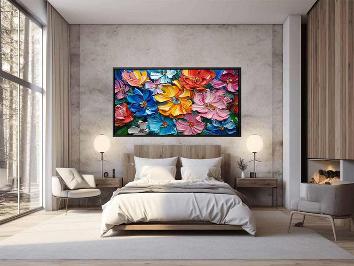 Abstract  Flowers Art 