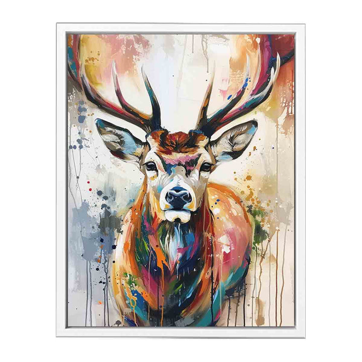  Deer Art 4  Canvas Print