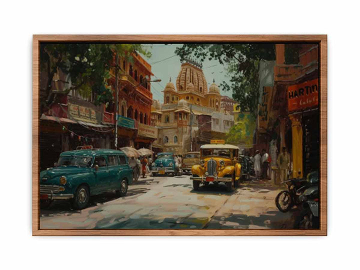 Old Delhi Art  Painting