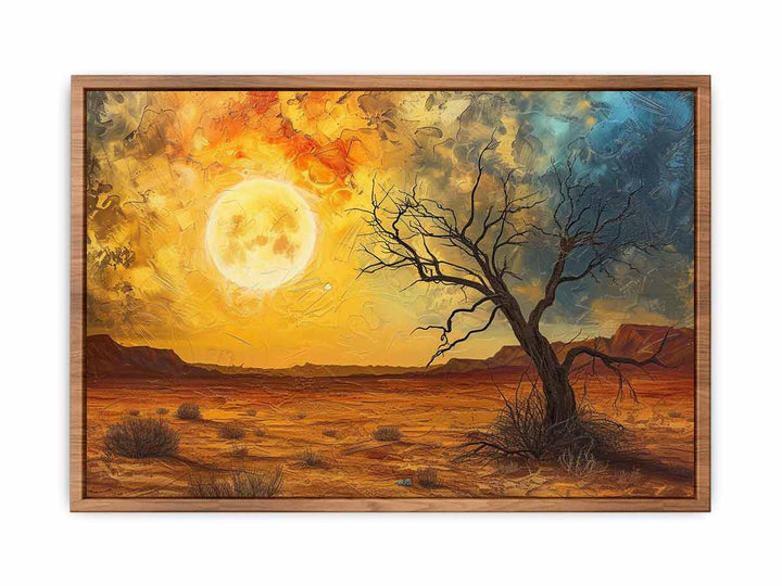 Desert Sun Art  Painting