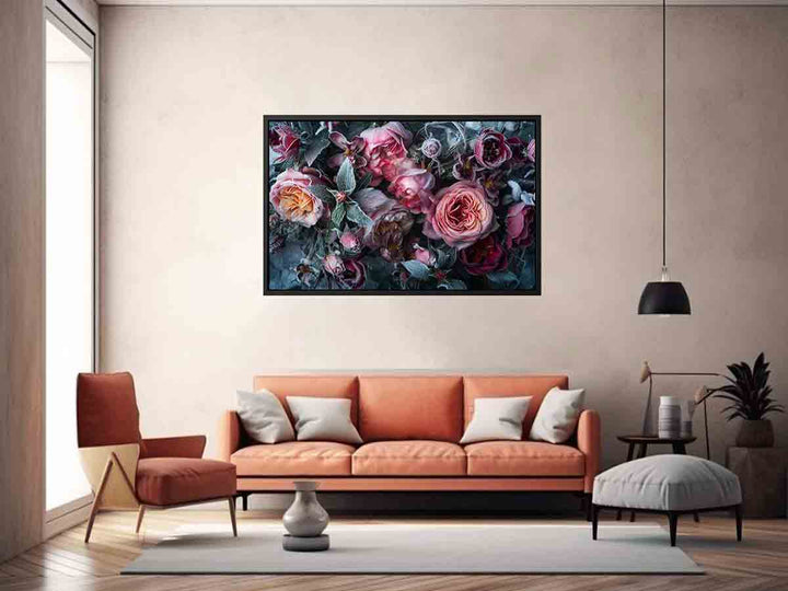 Frozen flowers Art 