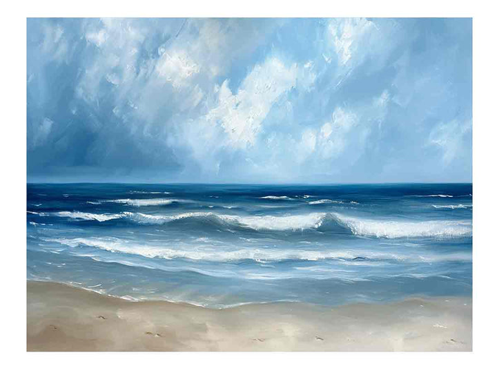 Beach Serene Painting 