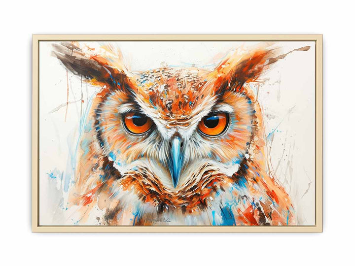 Owl Art 4 Framed Print