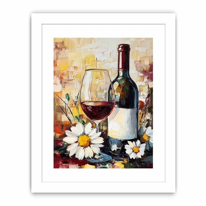 Wine Glass Canvas Painting 