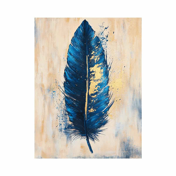 Abstract Feather  Oil Painting