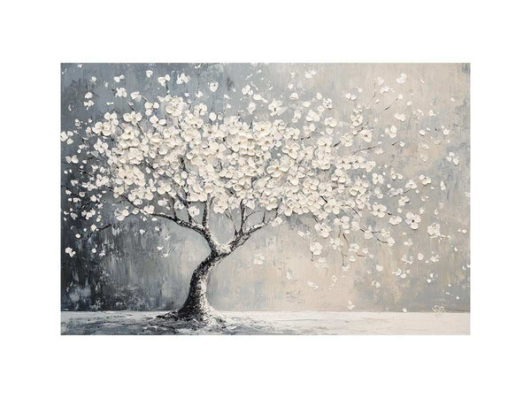 Blooming Tree Oil Painting