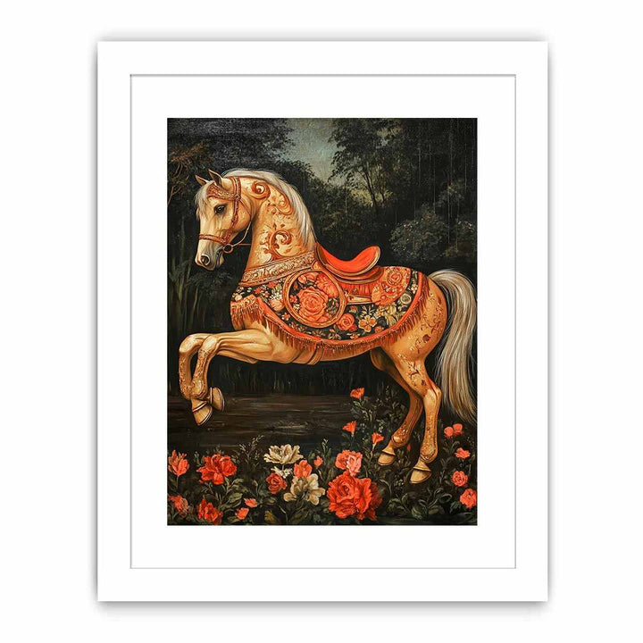 Little Horse Canvas Painting 