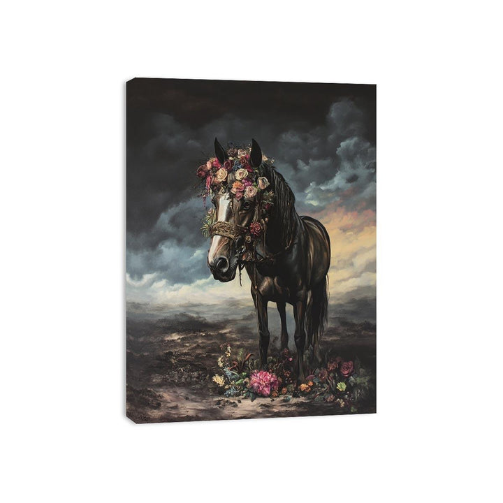 Equine Horse Canvas Painting 