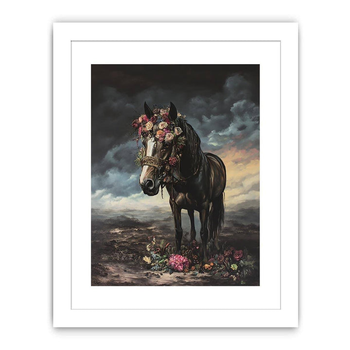 Equine Horse Canvas Painting 