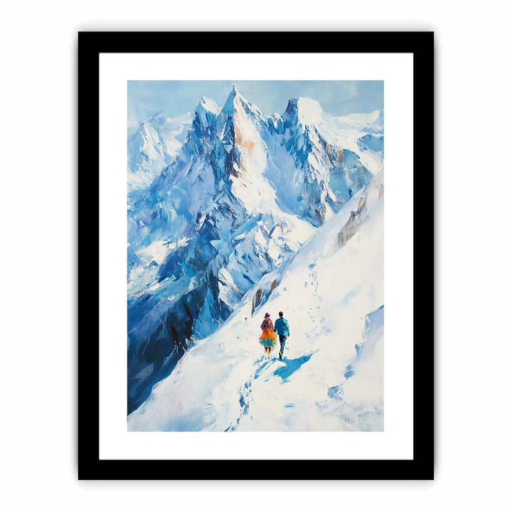 To Mount Everest Canvas Painting 